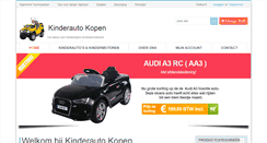 Desktop Screenshot of kinderautokopen.nl