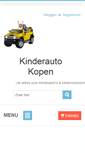 Mobile Screenshot of kinderautokopen.nl