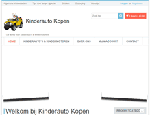 Tablet Screenshot of kinderautokopen.nl